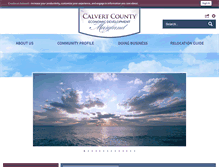 Tablet Screenshot of ecalvert.com